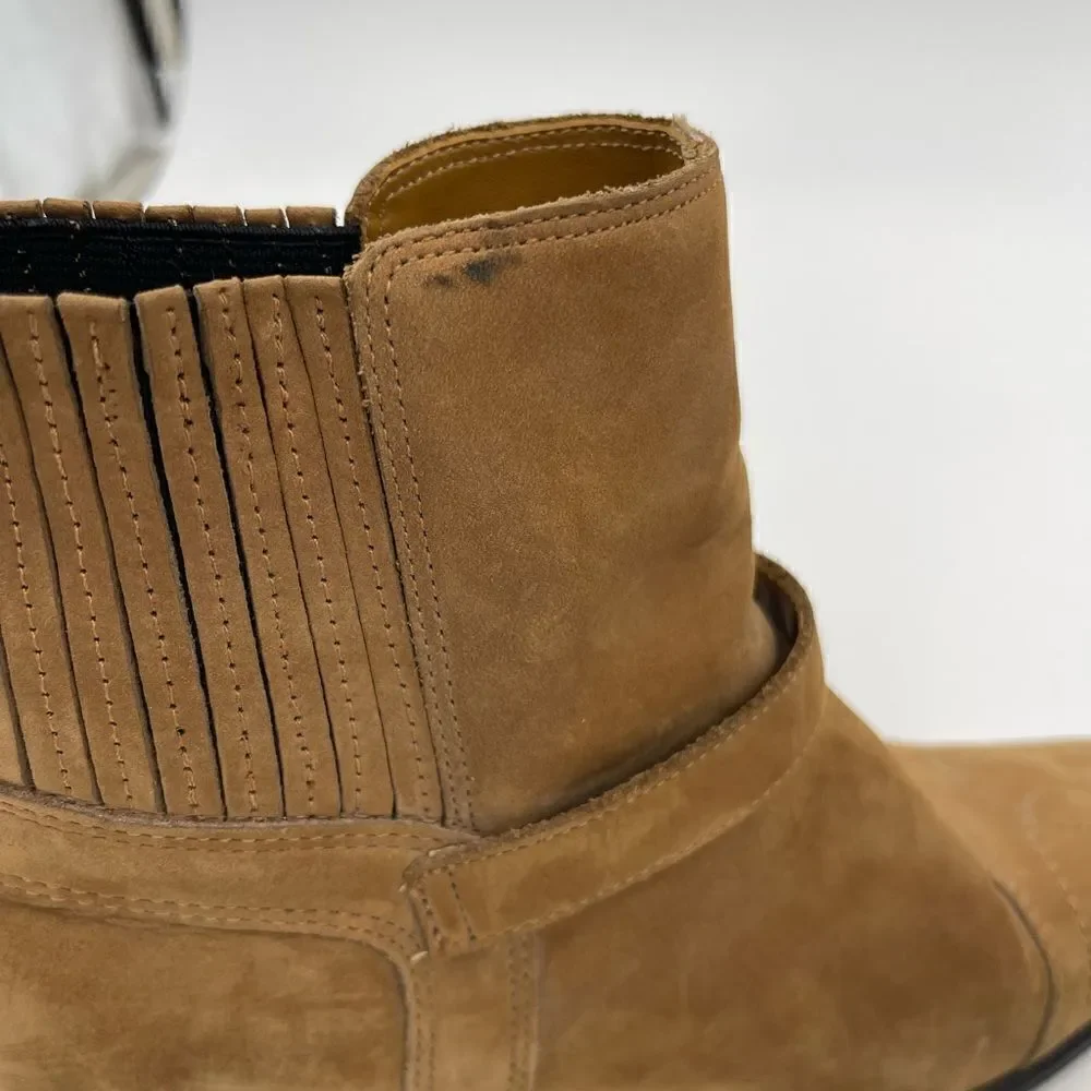 Dingo Women's Pull On Western Buckle Ankle Bootie Size 8